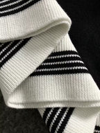 Loro Piana - Contrasting Collar Striped Polo - Black