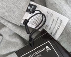 Mastermind Japan - Safety Pin Distressed Oversized T-Shirt (Heather Grey)