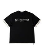 Mastermind Japan - Skull & Crossbones Layered Oversized T-Shirt (Onyx Black)