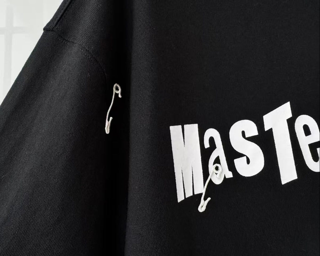 Mastermind Japan - Skull & Crossbones Layered Oversized T-Shirt (Onyx Black)