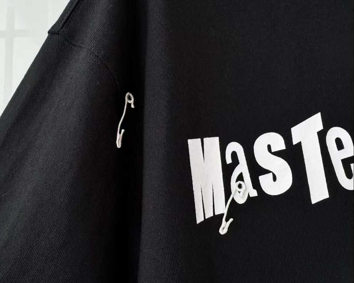 Mastermind Japan - Skull & Crossbones Layered Oversized T-Shirt (Onyx Black)