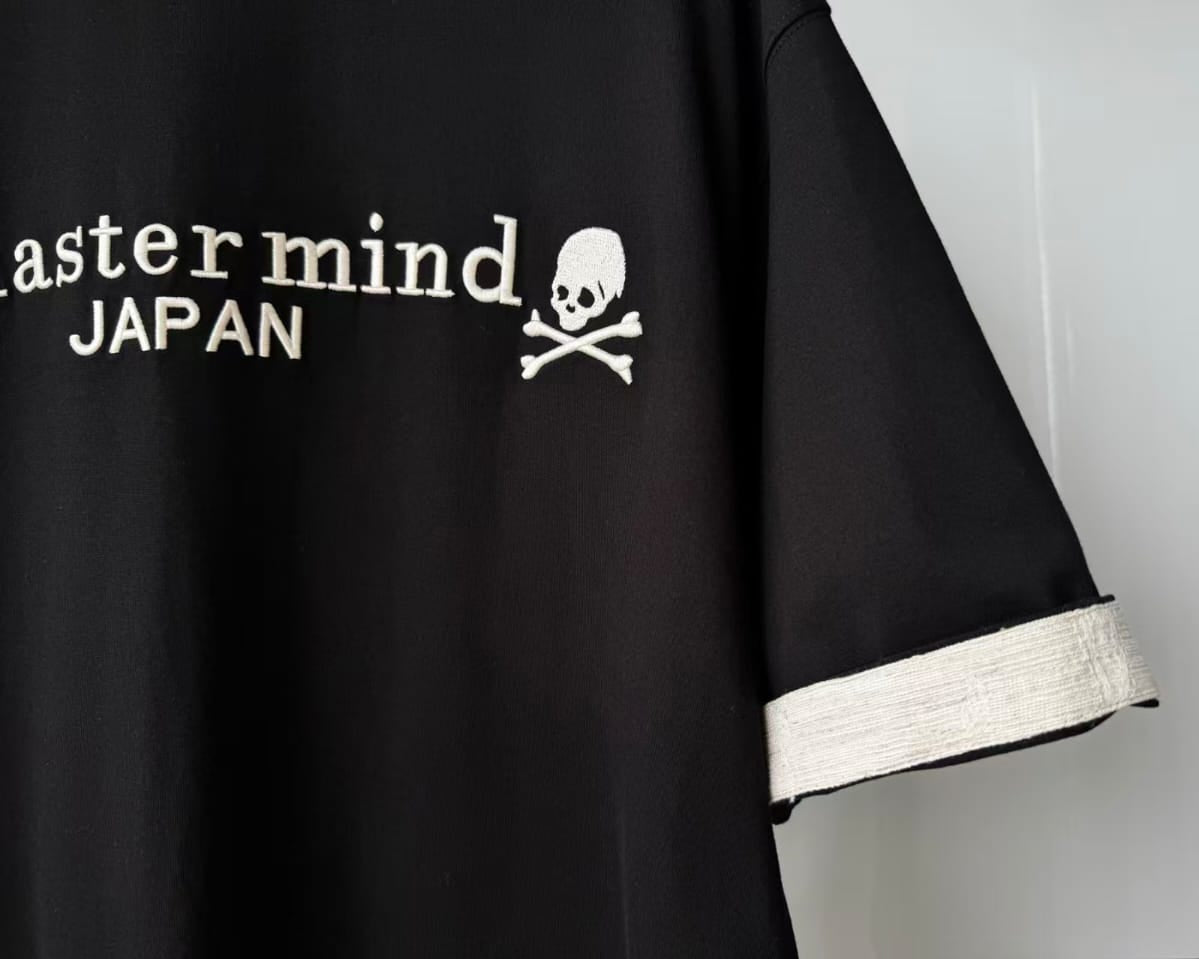 Mastermind Japan - Skull & Crossbones Layered Oversized T-Shirt (Onyx Black)