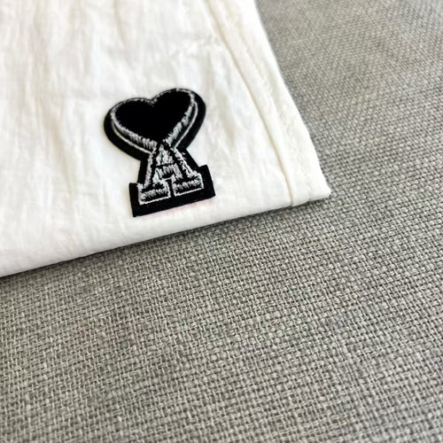 Ami - White Swim Shorts