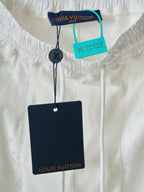 Louis Vuitton - Two-Piece Ecru T-Shirt and Shorts Set
