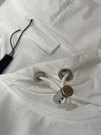 Prada - White Hooded T-Shirt