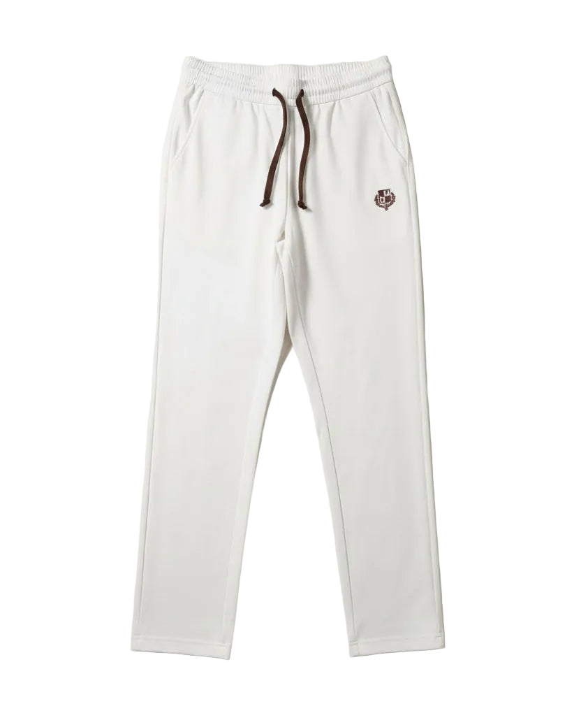 Loro Piana - Crest Embroidered Cotton Tracksuit Set (Optic White)