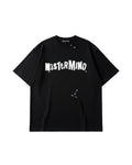 Mastermind Japan - Safety Pin Distressed Oversized T-Shirt (Onyx Black)