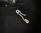 Mastermind Japan - Safety Pin Distressed Oversized T-Shirt (Onyx Black)