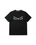 Fendi - Bag Bugs Eyes Knit Motif T-Shirt (Onyx Black)