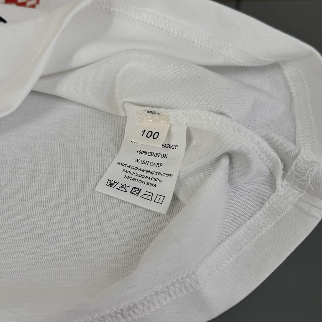 Fendi Kids - White Equestrian Horse T-shirt