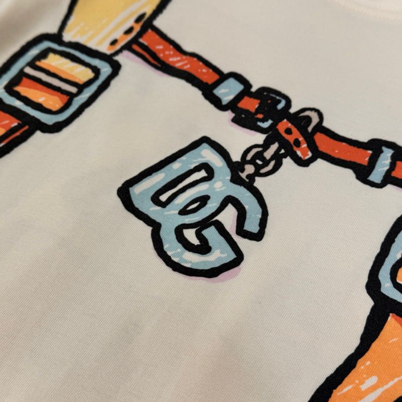 Dolce & Gabbana Kids - 'Trompe l'Oeil' Backpack Graphic Tee