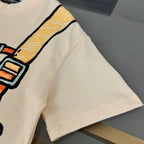 Dolce & Gabbana Kids - 'Trompe l'Oeil' Backpack Graphic Tee