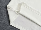 Fendi - Logo Jacquard Collar Cotton Polo Shirt (Optic White)