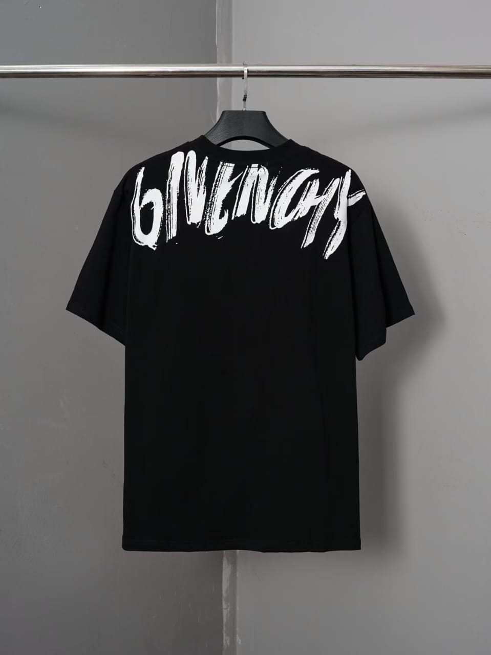 Givenchy - Brushstroke 4G Logo Heavyweight T-Shirt (Onyx Black)