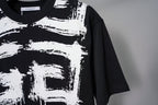 Givenchy - Brushstroke 4G Logo Heavyweight T-Shirt (Onyx Black)
