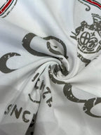 Gucci - Vintage Label Distressed Graphic T-Shirt (Optic White)