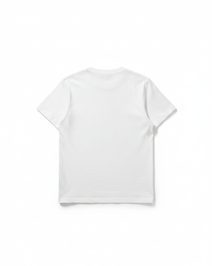 Gucci - Vintage Label Distressed Graphic T-Shirt (Optic White)