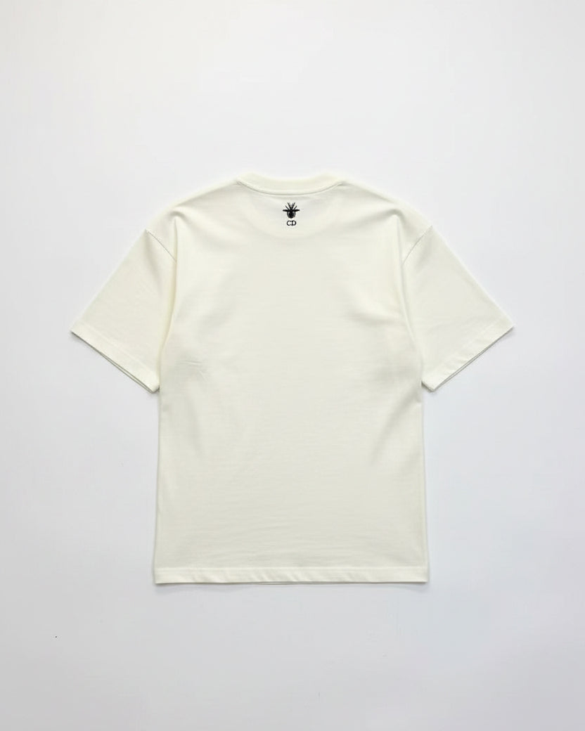 Dior - "La Nature" Baroque Illustrated Heavyweight T-Shirt (Optic White)