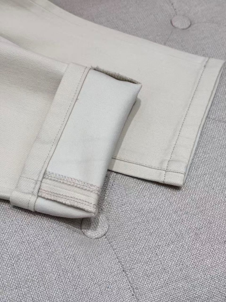 Loro Piana - Classic Five-Pocket Denim Trousers (Optic White)