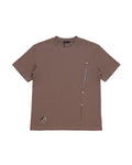 Louis Vuitton - Slit-Detail Terry Knit T-Shirt (Mauve Taupe)