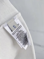 Burberry - Cursive Script Logo Heavyweight T-Shirt (Optic White)