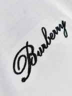 Burberry - Cursive Script Logo Heavyweight T-Shirt (Optic White)