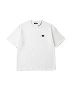 Balmain - Minimalist Logo-Collar Heavyweight T-Shirt (Optic White)