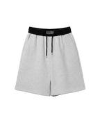 Maison Margiela - Numeric Logo Two-Tone Drawstring Lounge Shorts (Heather Gray)