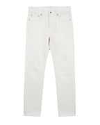 Brioni - Tonal Stitching Five-Pocket Denim Trousers (Mist Gray)