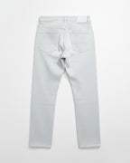 Brioni - Tonal Stitching Five-Pocket Denim Trousers (Mist Gray)