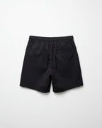 Balmain - Tonal Stripe Drawstring Luxury Shorts (Onyx Black)