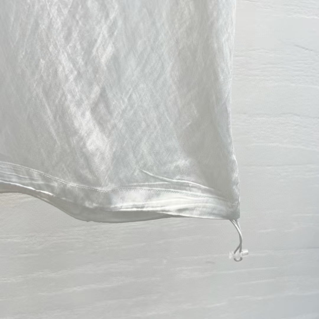 Balenciaga - Pinstripe Double Pocket Shirt - White