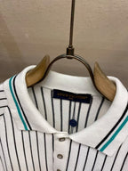 Louis Vuitton - Signature Striped Knit Polo Shirt