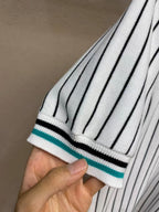 Louis Vuitton - Signature Striped Knit Polo Shirt