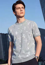 Loro Piana - Grey Knit T-Shirt