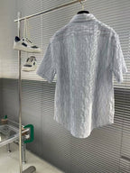 Loewe - Striped Shirt in Blue and White