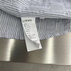 Loewe - Striped Shirt in Blue and White