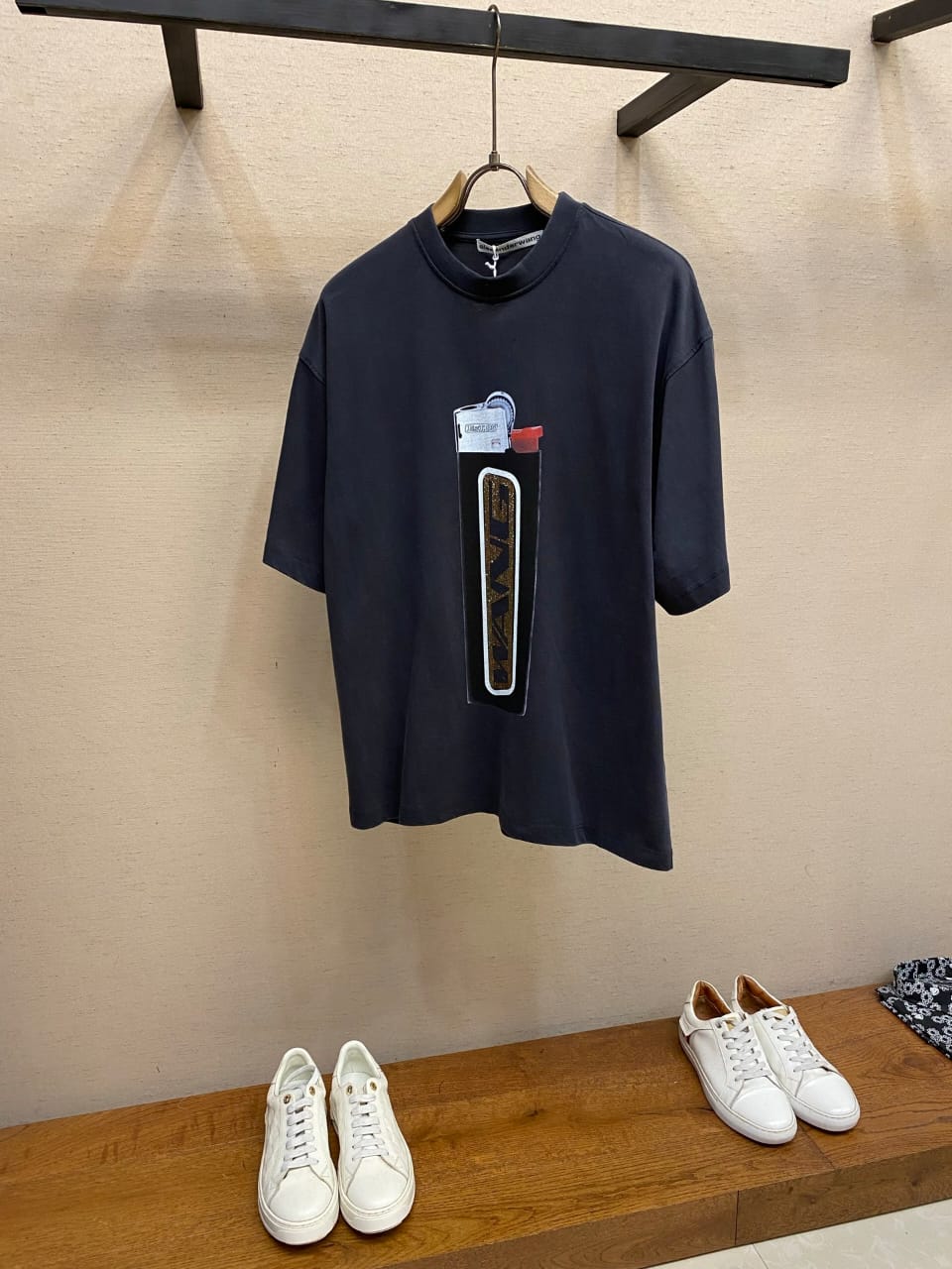 Alexander WANG - T-Shirt - Charcoal Grey
