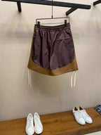 Loewe - Swim Shorts - Burgundy n Brown