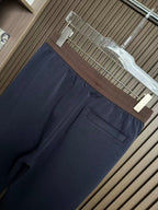 Loro Piana - Navy Blue Trousers
