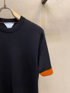 Bottega Veneta - Two-Tone Ribbed T-Shirt
