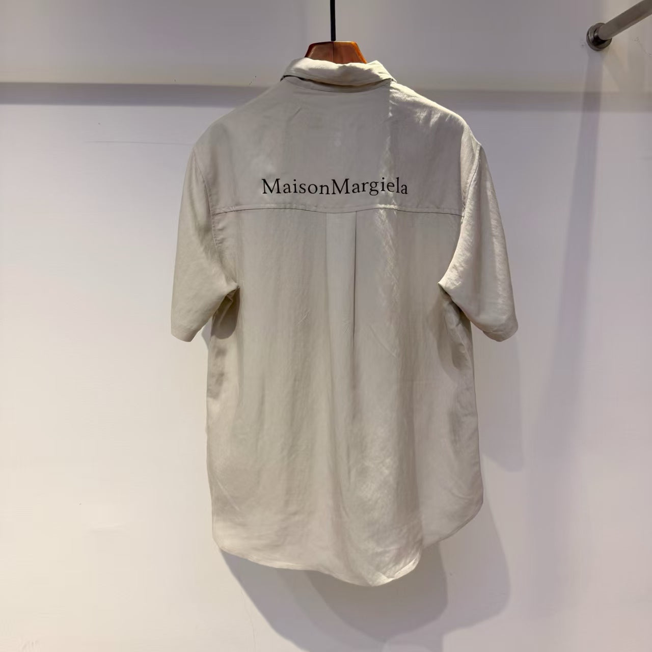 Maison Margiela - Short Sleeve Shirt - Beige