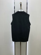 Louis Vuitton - Black Peace Sign Sleeveless Tee