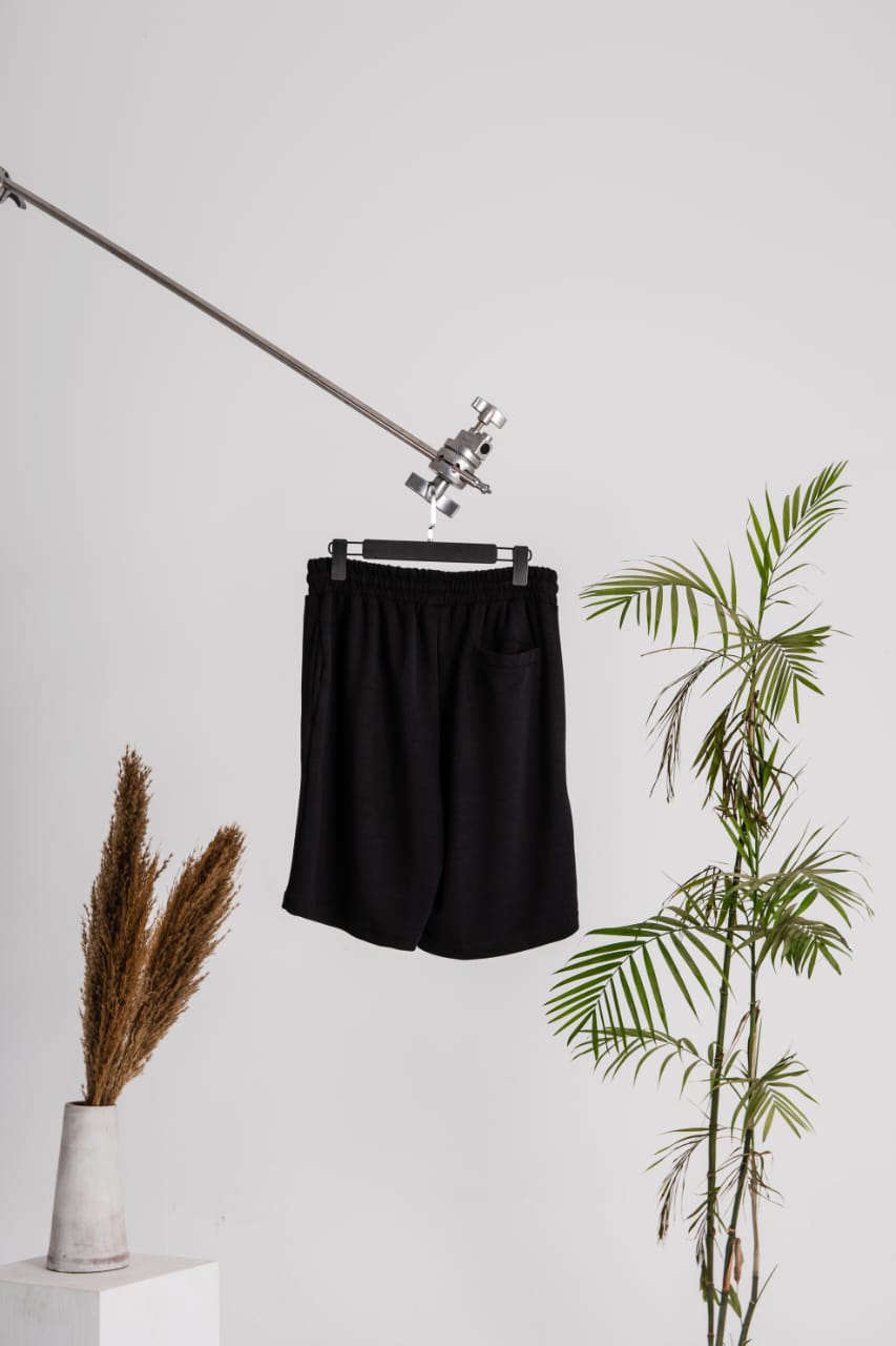 Hermès - Black T-Shirt and Shorts Co-ord Set