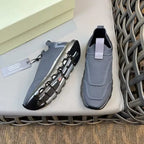 Zegna - Gray Slip-On Sneakers