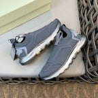 Zegna - Gray Slip-On Sneakers