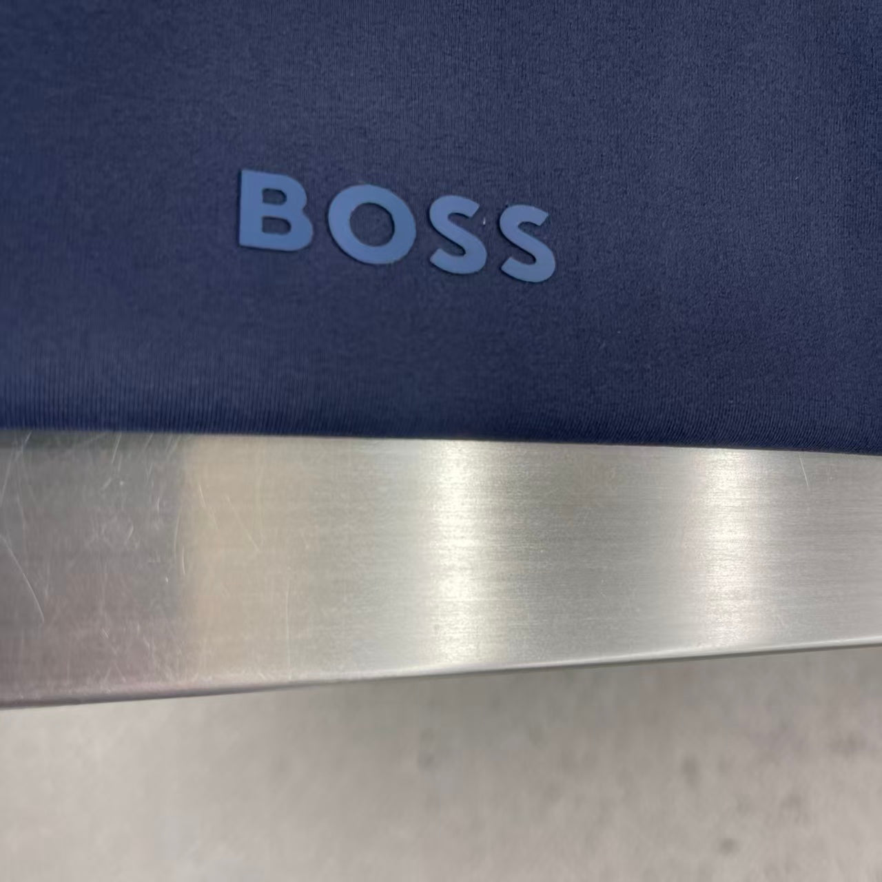 BOSS - Contrast Trim T-Shirt - Navy