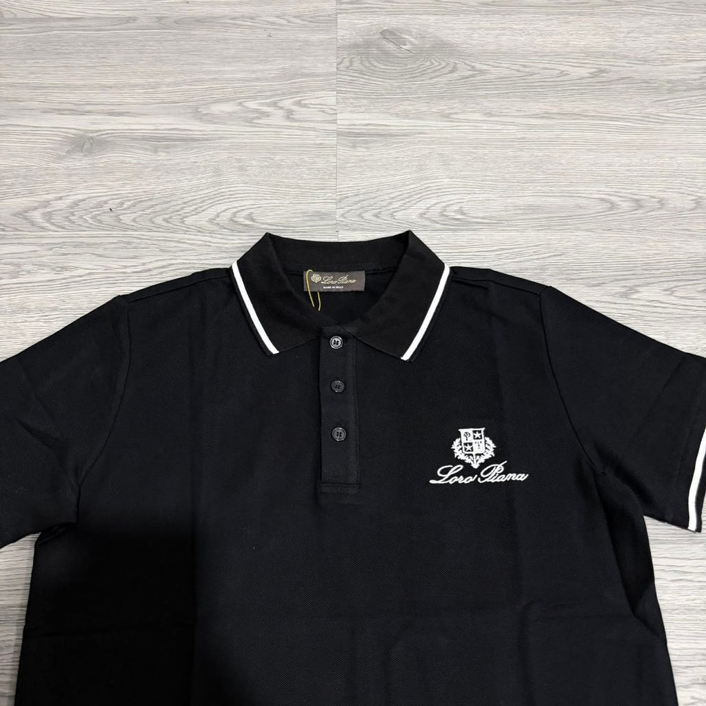 Loro Piana - Polo Shirt - Black