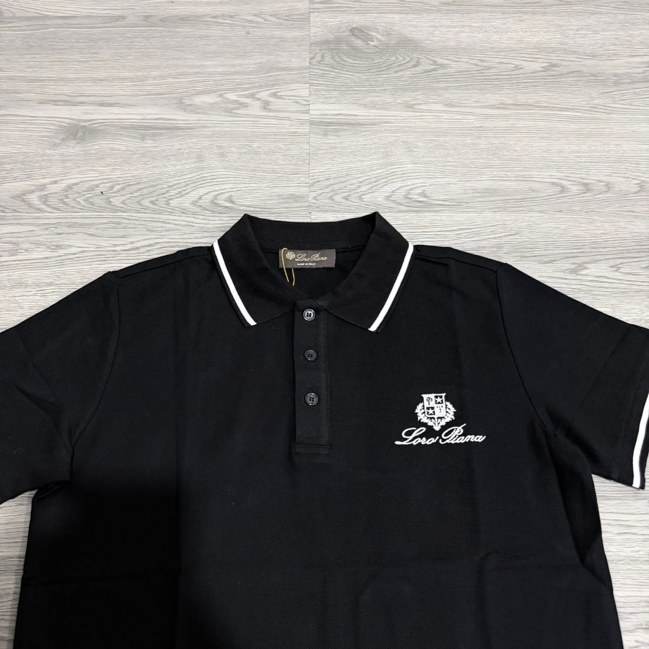 Loro Piana - Polo Shirt - Black