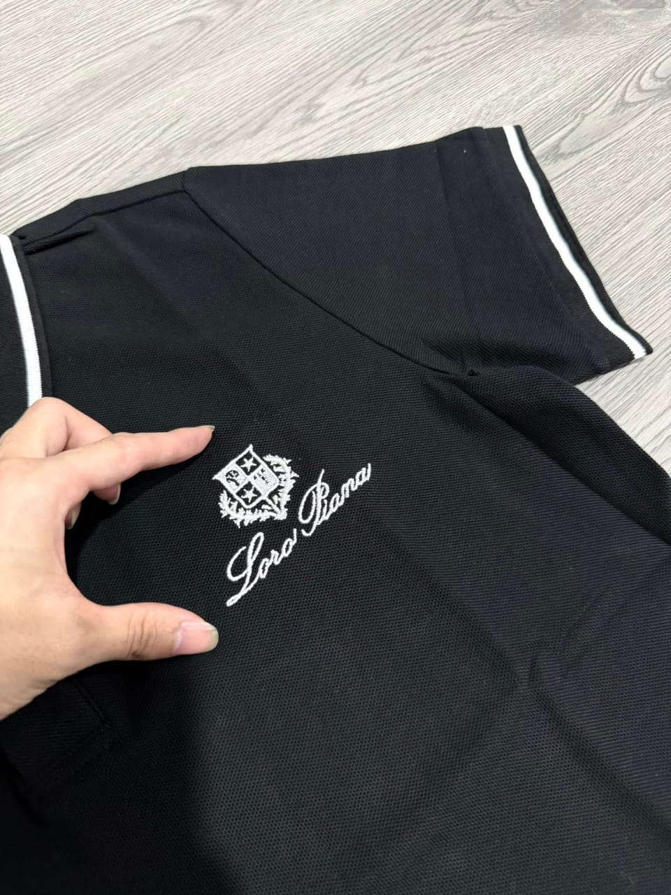 Loro Piana - Polo Shirt - Black